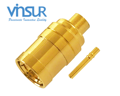 1161103C -- RF CONNECTOR - 50OHMS, SMB MALE, STRAIGHT, SOLDER TYPE, RG405 CABLE